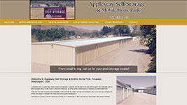 Appleway South Storage and Mobile Home Park in Tonasket, Washington.