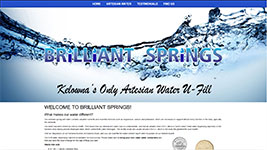 Brilliant Springs offers a 24-hour U-Fill facility fo artesian spring water in Kelowna.