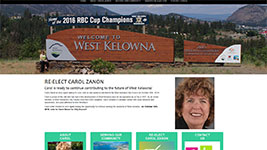 Carol Zanon, West Kelowna Council Candidate
