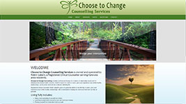 Choose to Change Counselling Services in Kelowna - Robin Gabert, Registered Clinical Counsellor