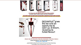 Decantus - wine aerating decanters.