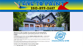 I Live to Paint is your go-to business for all your Kelowna and Okanagan Valley painting needs.
