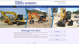 Okanagan Ironxworx specializes in heavy equipment rentals and repair in Kelowna and throughout British Columbia
