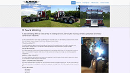R.Mack Welding, offering welding services to the trucking, agricultural, oil field and heavy equipment industries throughout Alberta