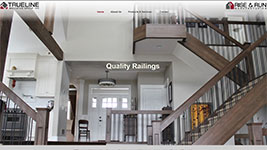 Trueline Moulding and Rise & Run create premium interior stairs, railings, mouldings and complementary products and services for builders, developers, designers, and homeowners.