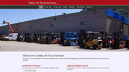 forklift and manlift sales, service, and rental business located in Kelowna